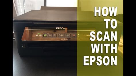 Scanning from Epson Printer to Computer